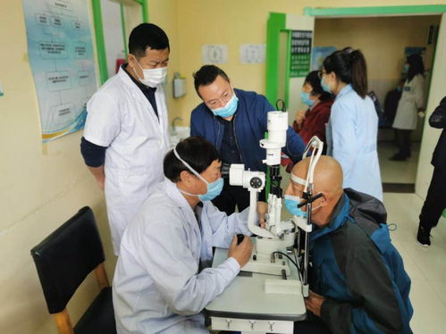 哈医大一院眼科志愿医疗队走进嘉荫市送光明