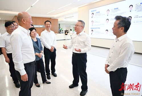 沈晓明在长沙调研生物医药产业发展与验光配镜服务